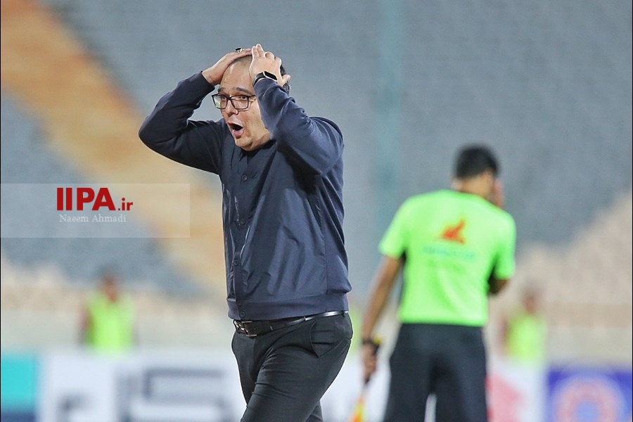   دیدار تیم های فوتبال پرسپولیس و مس رفسنجان