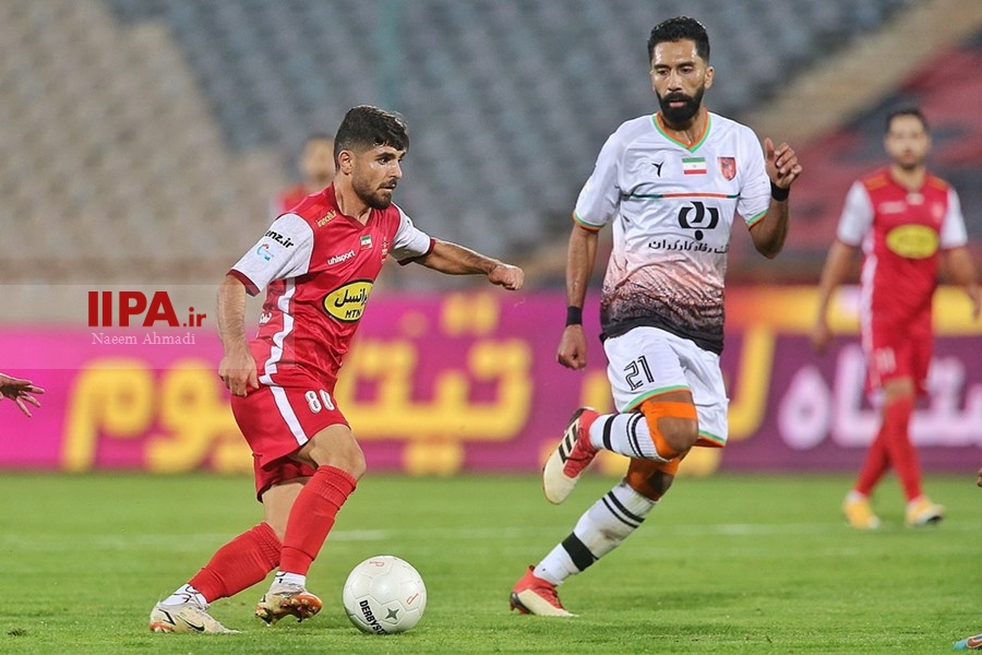   دیدار تیم های فوتبال پرسپولیس و مس رفسنجان