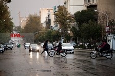   اولین باران پاییزی تهران