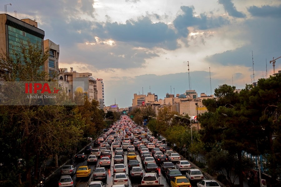   اولین باران پاییزی تهران
