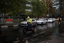   اولین باران پاییزی تهران