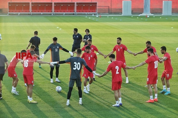 نخستین تمرین تیم ملی در قطر