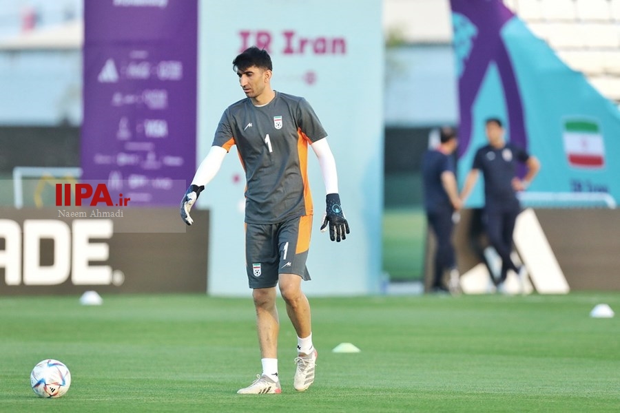   ورود تیم ملی فوتبال ایران به قطر