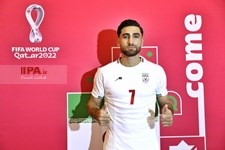   چهره بازیکنان تیم ملی ایران با لباس جدید تیم ملی 