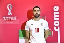   چهره بازیکنان تیم ملی ایران با لباس جدید تیم ملی 