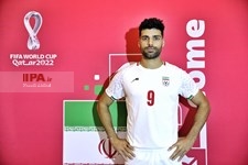   چهره بازیکنان تیم ملی ایران با لباس جدید تیم ملی 