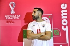  چهره بازیکنان تیم ملی ایران با لباس جدید تیم ملی 