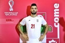   چهره بازیکنان تیم ملی ایران با لباس جدید تیم ملی 
