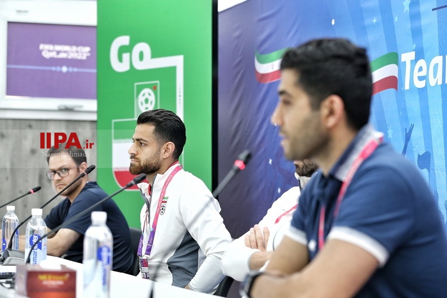   تمرین تیم ملی فوتبال در قطر