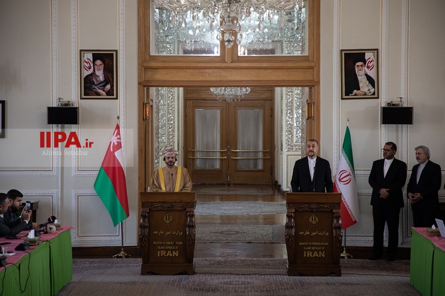   دیدار وزیر امور خارجه عمان با امیر عبداللهیان