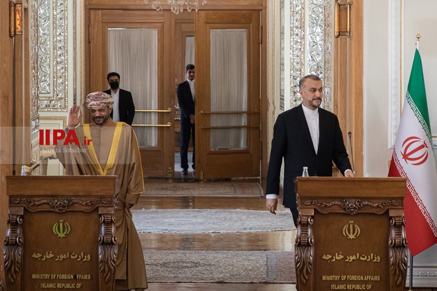   دیدار وزیر امور خارجه عمان با امیر عبداللهیان