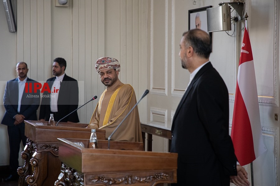   دیدار وزیر امور خارجه عمان با امیر عبداللهیان