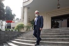   اعضای هیأت دولت در جمع خبرنگاران