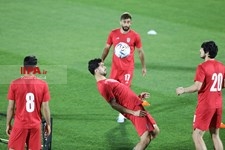   تمرین تیم ملی فوتبال ایران 