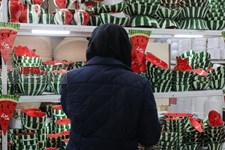   بازار گل تهران در آستانه شب یلدا 