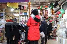   بازار گل تهران در آستانه شب یلدا 