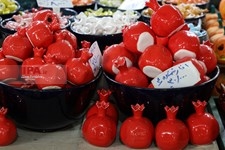   بازار گل تهران در آستانه شب یلدا 