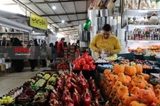   بازار گل تهران در آستانه شب یلدا 