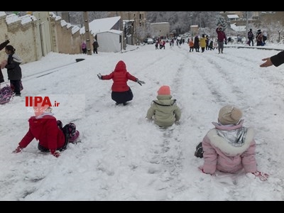 بارش اولین برف زمستانی در تهران