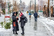   بارش اولین برف زمستانی در تهران