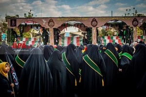 تشییع پیکر ۲۰۰ شهید گمنام دفاع مقدس - تهران