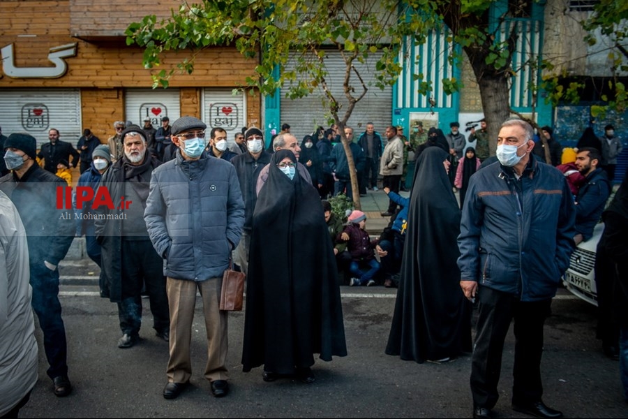   تشییع پیکر ۲۰۰ شهید گمنام دفاع مقدس - تهران