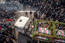  تشییع پیکر ۲۰۰ شهید گمنام دفاع مقدس - تهران
