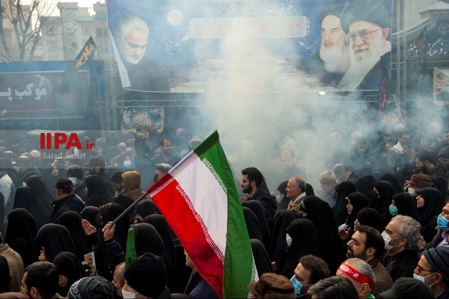   تشییع پیکر ۲۰۰ شهید گمنام دفاع مقدس - تهران