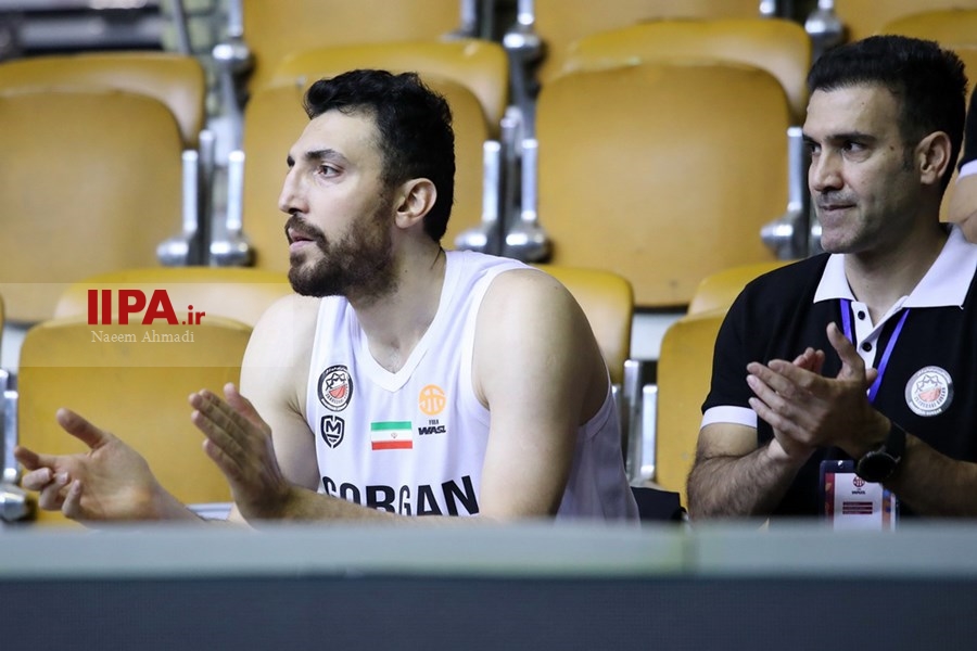  دیدار تیمهای بسکتبال شهرداری گرگان و الکرامه سوریه