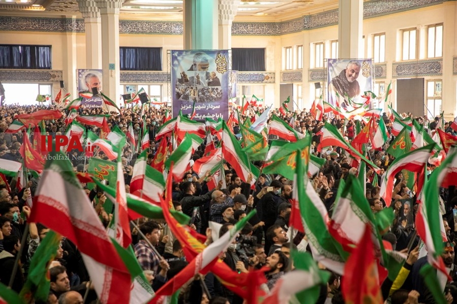   مراسم سومین سالگرد شهادت سردار حاج قاسم سلیمانی