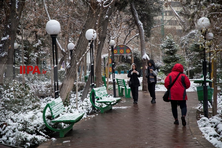   هوای برفی امروز تهران