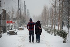   تهران زیر برف 