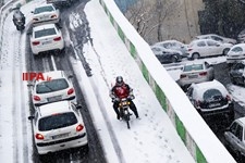  تهران زیر برف 