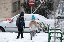   تهران زیر برف 