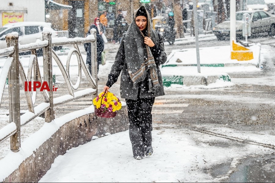   تهران زیر برف 2