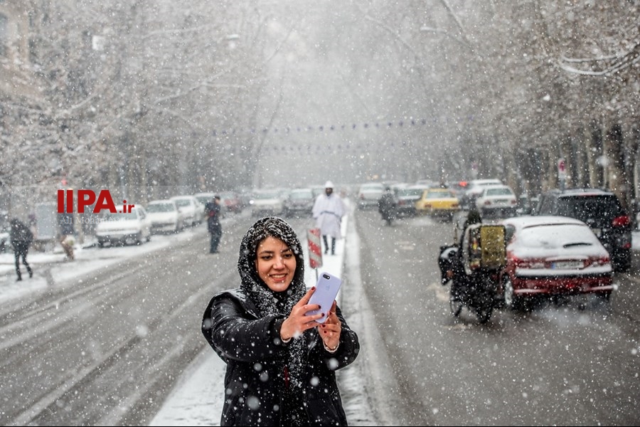   تهران زیر برف 2