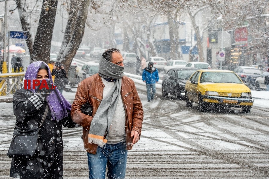   تهران زیر برف 2
