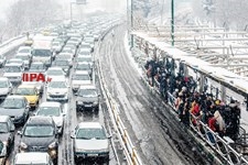   تهران زیر برف 2