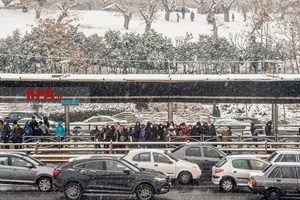 تهران زیر برف 2
