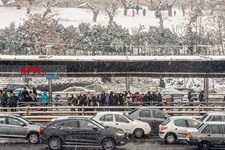   تهران زیر برف 2
