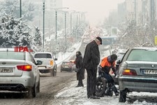   تهران زیر برف 2