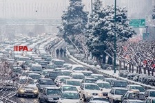   تهران زیر برف 2