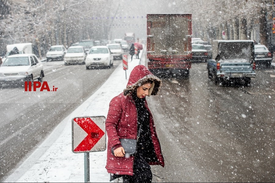   تهران زیر برف 2