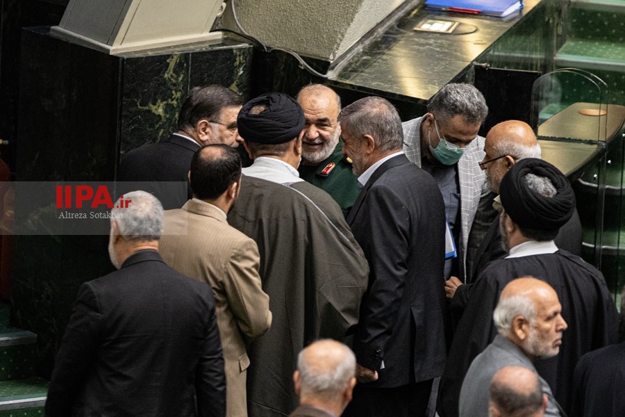   صحن علنی مجلس با حضور رییس جمهور