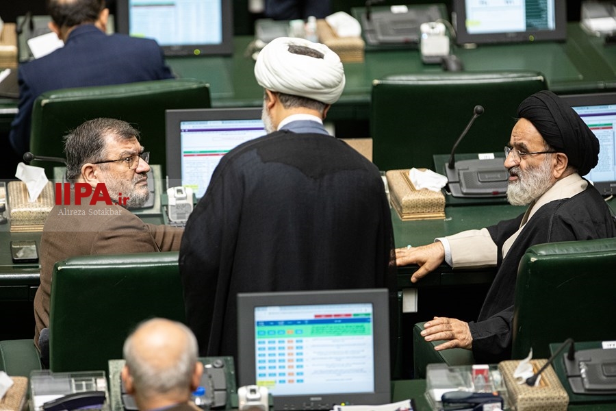   صحن علنی مجلس با حضور رییس جمهور