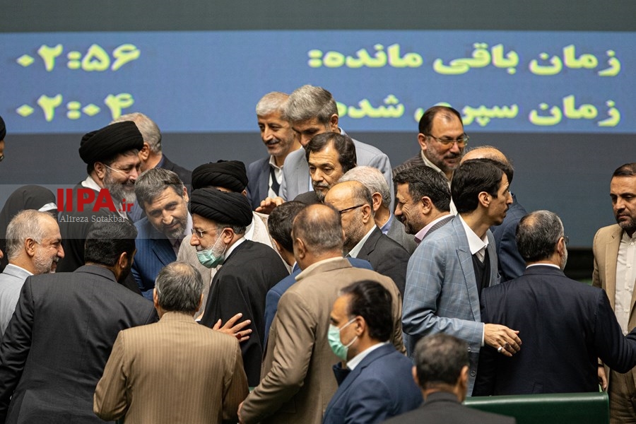   صحن علنی مجلس با حضور رییس جمهور