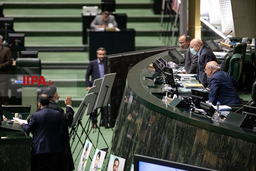   صحن علنی مجلس با حضور رییس جمهور