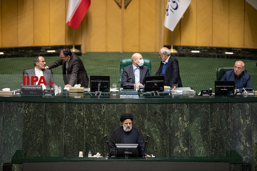   صحن علنی مجلس با حضور رییس جمهور