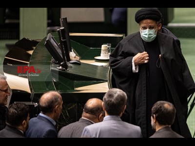 صحن علنی مجلس با حضور رییس جمهور