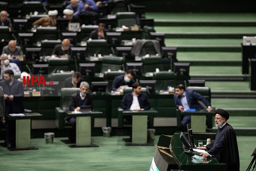   صحن علنی مجلس با حضور رییس جمهور